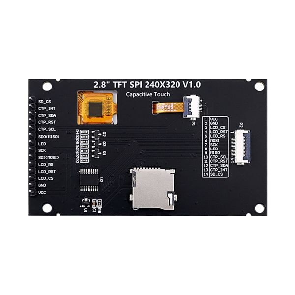 2.8inch IPS SPI LCD Capacitive Touch Display Module With ILI9341