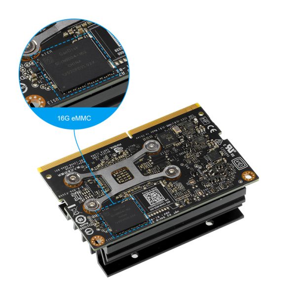 送料無料 百貨店 Jetson Nano Developer Kit with 16G-eMMC 5.1, 2GB Edge AI コンピュータ・IT