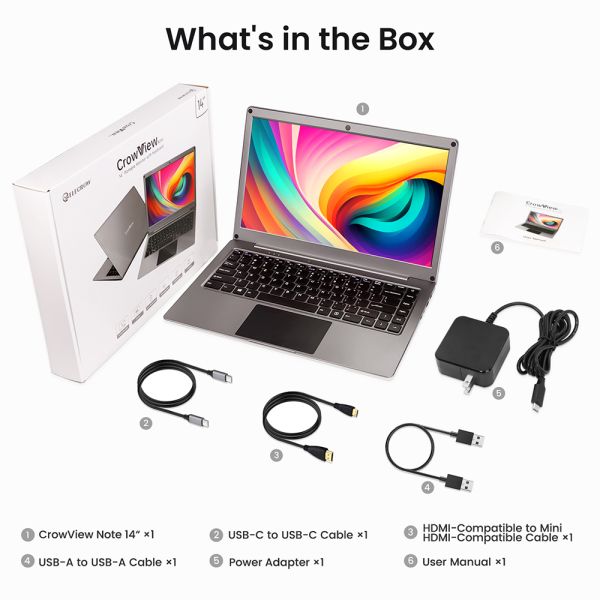 ジ*ズ様 Elecrow CrowView Note 14インチ CrowView Note 14inch Lapdock-All-in-One Portable Monitor With