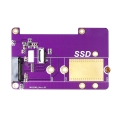 Raspberry Pi 5 PCIE to M.2 NVME SSD solid state drive expansion board supports Gen3/M.2 2280 SSD