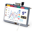 Elecrow RR050 5 Inch 800x480 Resistive Touch Screen TFT Display for Raspberry Pi B+/2B/3B/4B/5