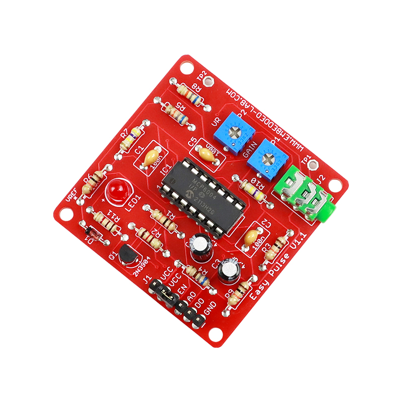 Easy Pulse Sensor: A DIY Plethysmography Fingertip Pulse Sensor