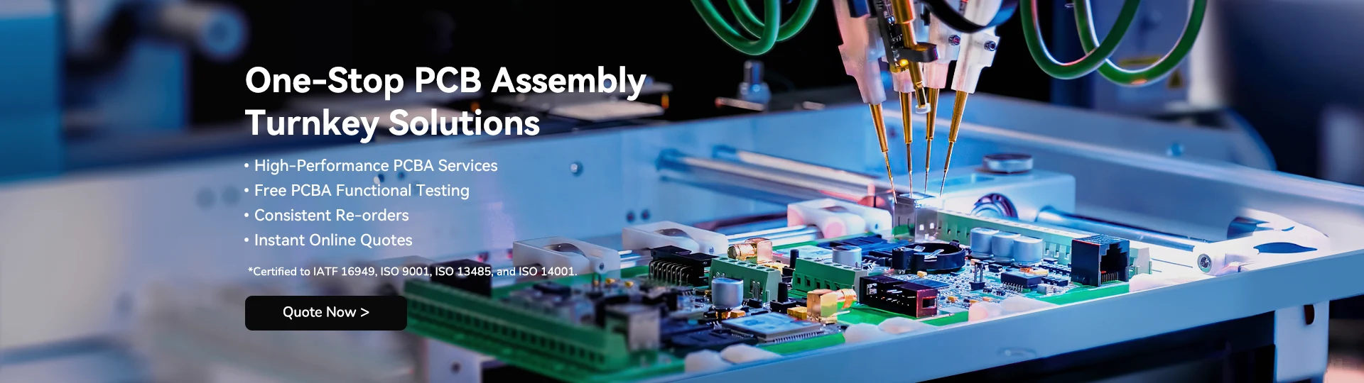 Elecrow one-stop PCB and PCBA assembly services