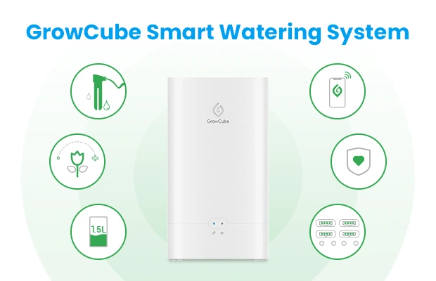 iot growcube smart watering system