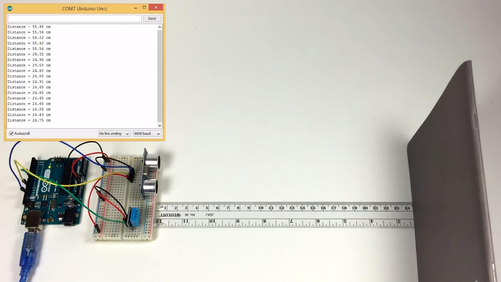 Perfect Projects with Ultrasonic Range Finder for Arduino Beginners
