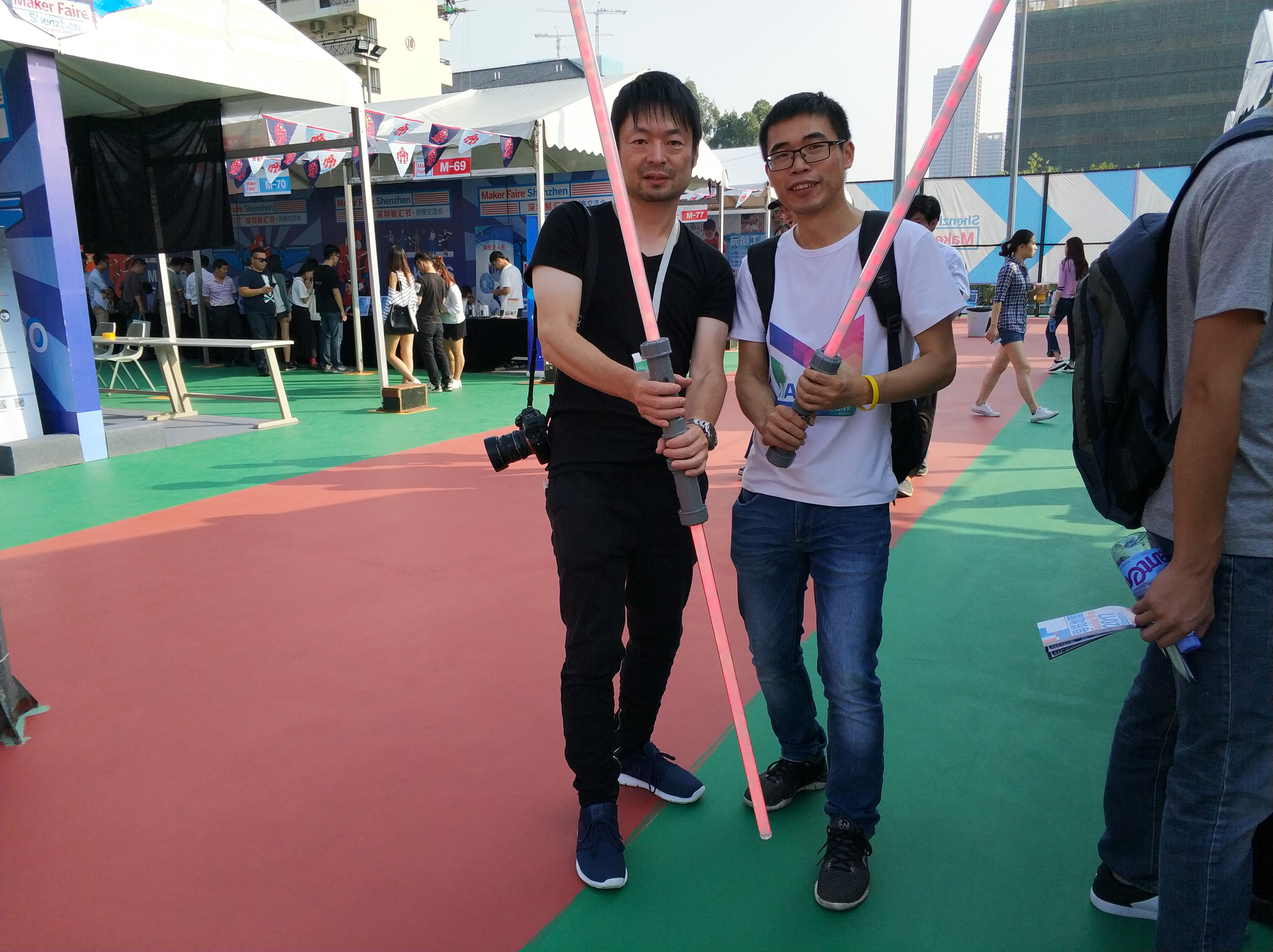 Meet Japanese Customers During Maker Faire Shenzhen