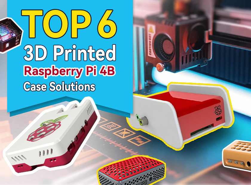 3D Printed Raspberry Pi 4B Case