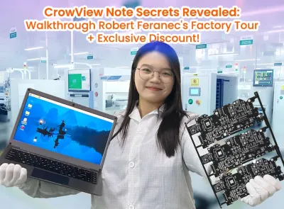 CrowView Note Secrets Revealed: Walkthrough Robert Feranec's Factory Tour + Exclusive Discount!
