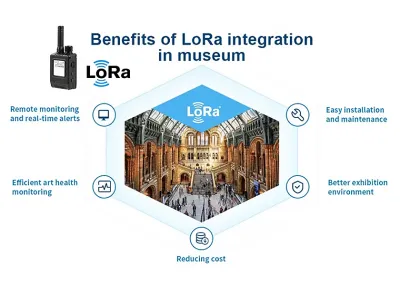 LoRa in museum and Art security