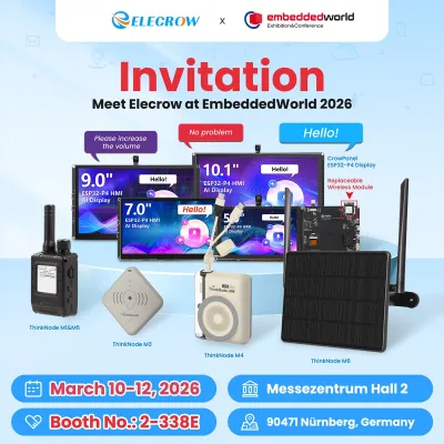 Meet Elecrow at Embedded World 2026