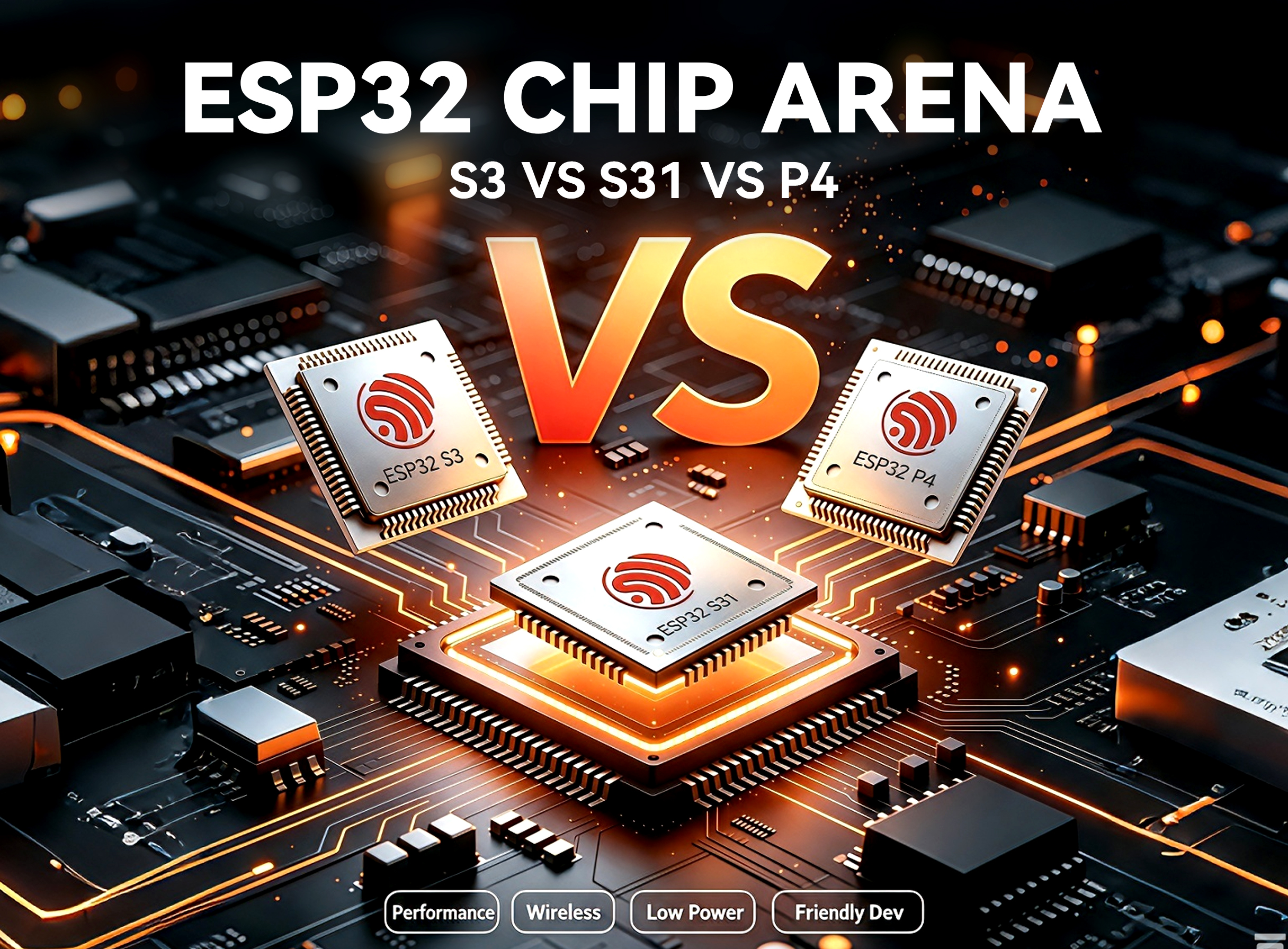 ESP32-S31 vs S3 vs P4: Complete 2026 Selection Guide