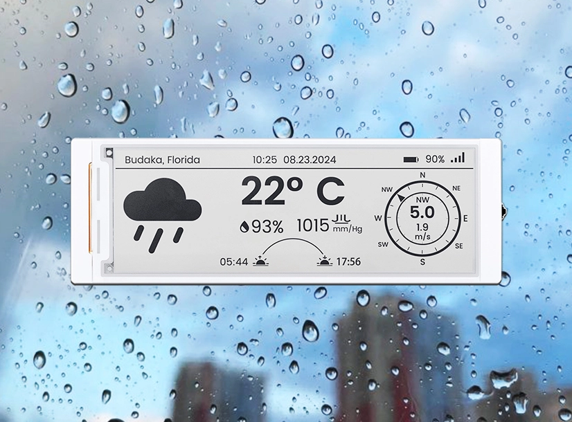 How to make an ESP32 Weather E-Paper