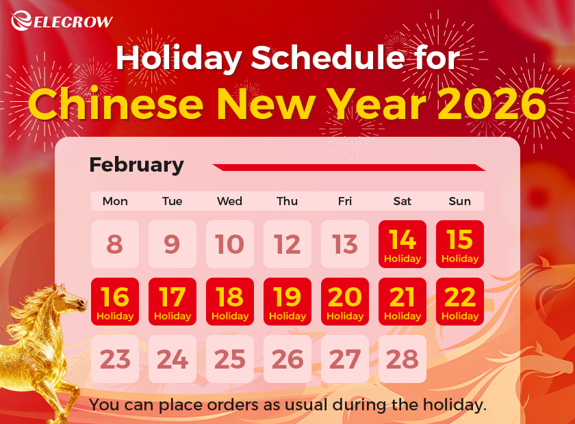 Holiday Schedule for Chinese New Year 2026