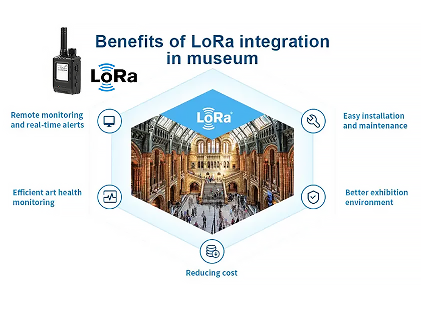 LoRa in museum and Art security