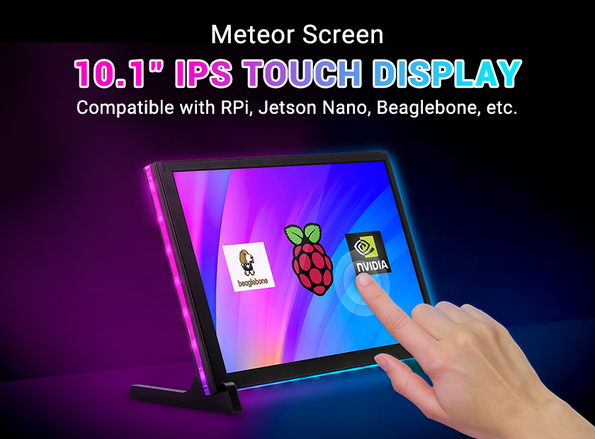 Elecrow unveiled its groundbreaking Meteor Screen - the world's first portable touch display with 19 ambient light patterns.