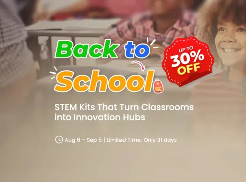 Come join Elecrow's Back to School STEAM Campaign
