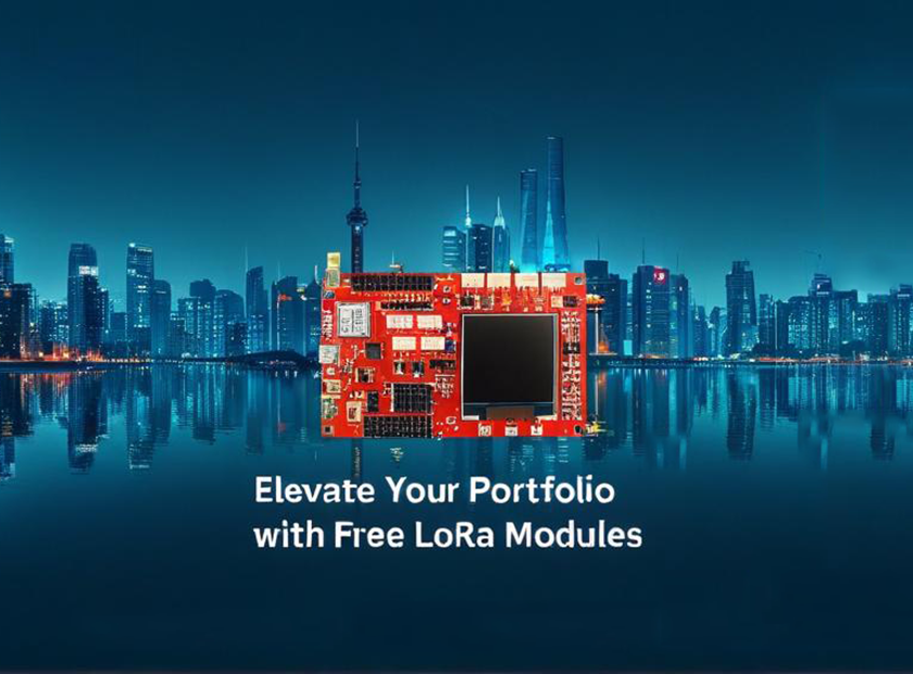 Elevate Your Portfolio with Free LoRa Modules