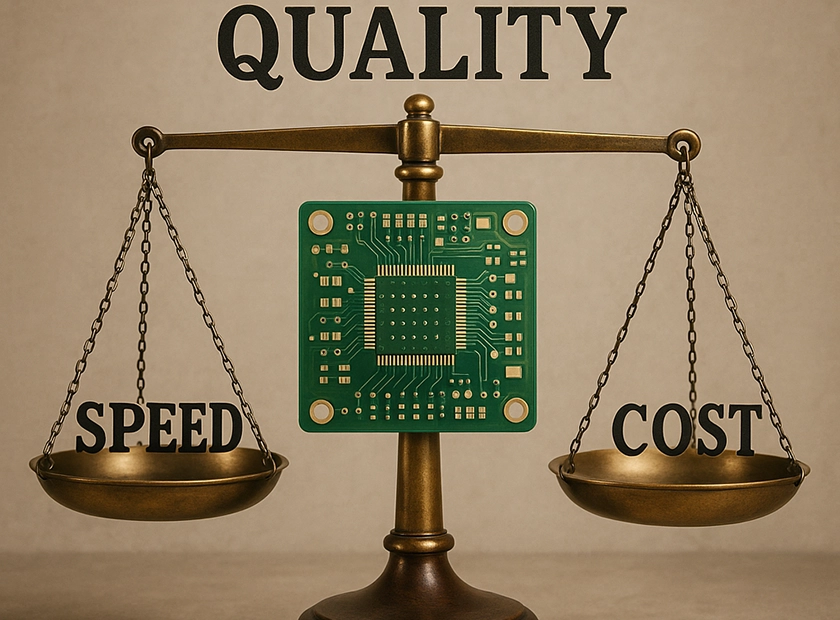 Juggling Speed, Cost, and Quality for PCB