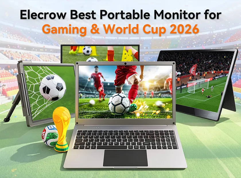 Best Elecrow Portable Monitor for Gaming & World Cup 2026 