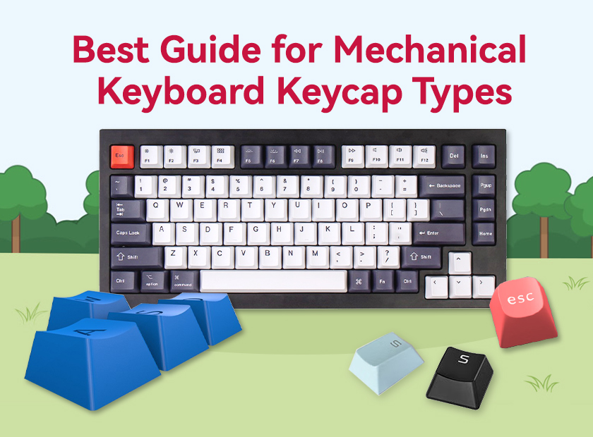 Best Guide for Mechanical Keyboard Keycap Types