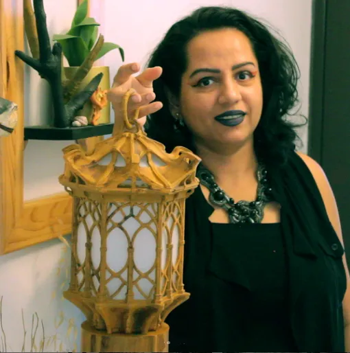 Rechargeable Gothic Lantern