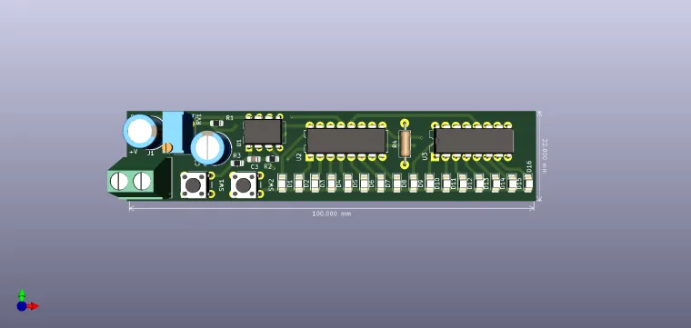 Flowing LEDs