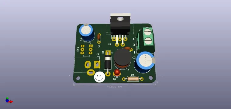 LM2575 5V DC SMPS