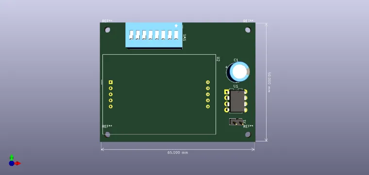 LM3909 flashing indicator