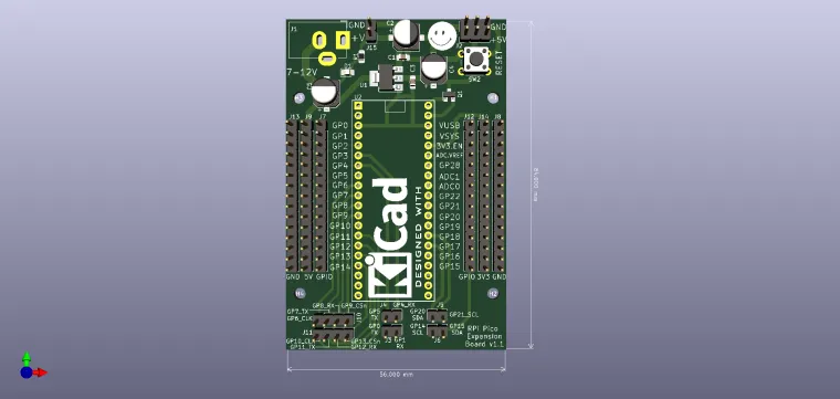 Raspberry Pi Pico Expansion Board