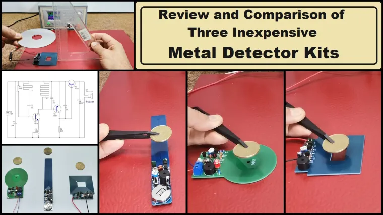 Review and Comparison of Three Inexpensive Metal Detector Ki