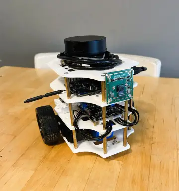 ddbot, a mobile robot for AI and robotics education