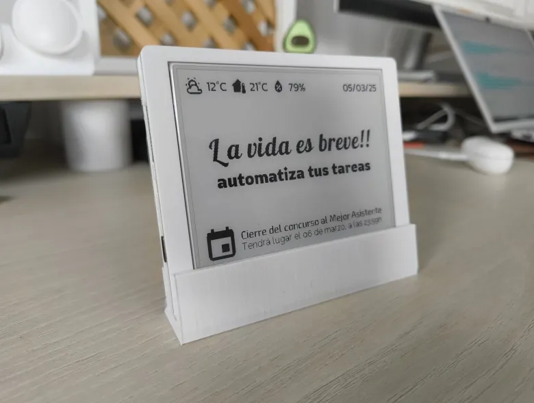 CrowPanel ESP32 4.2” E-paper + Home Assistant