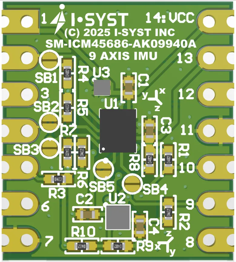 9 Axis IMU Sensor Board