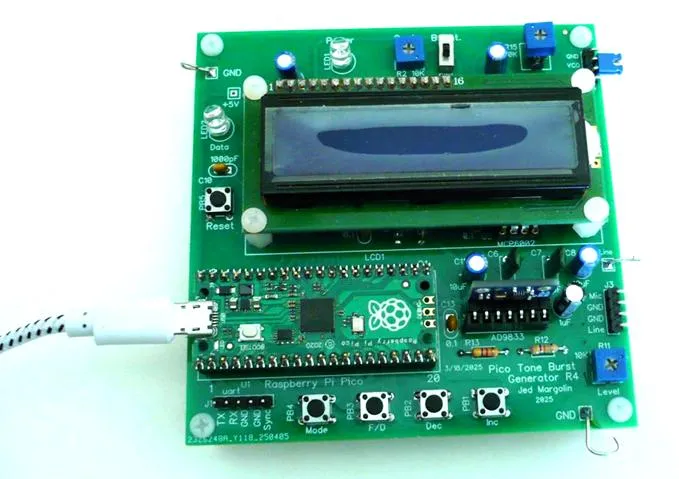 Audio Tone Burst Generator