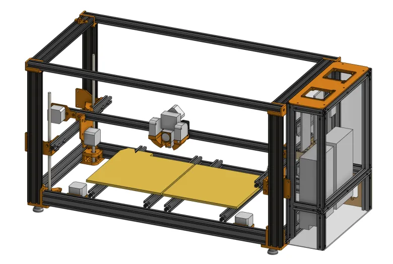A 3D printer from scratch