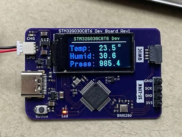 ST32G030 Dev Board
