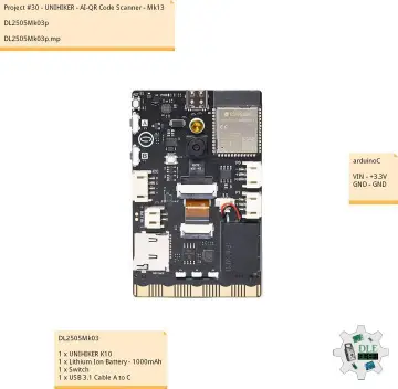 Project #30 - UNIHIKER - AI-QR Code Scanner - Mk13