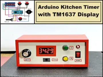Simple & Versatile Arduino Kitchen Timer with TM1637 Display