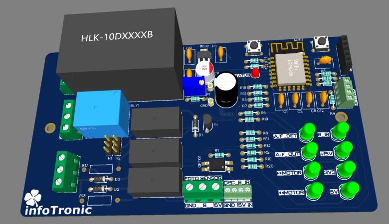 Garage Gate monitor