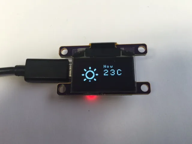 ESP8266 Weather System MicroUSB