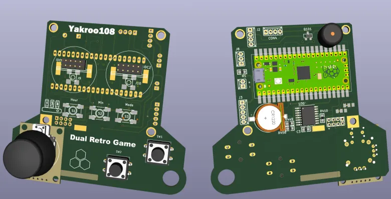 Dual LCD Retro Game