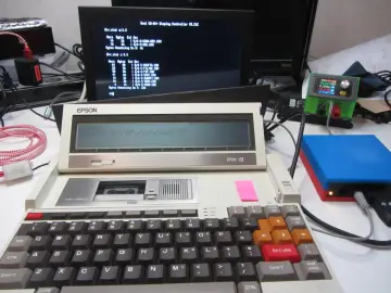 Re-UD-80 - a larger display for Epson PX-4 / PX-8