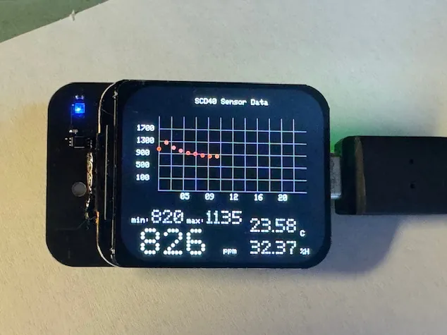 ESP32 S3 - CO2 Monitor