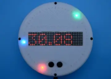 Neopixel Ring RGB Clock with ESPHome and Home Assistant