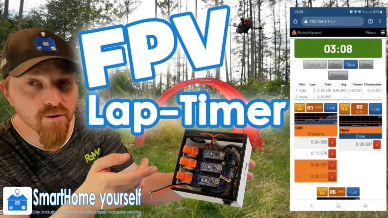 FPV Lap Timer – Raspberry Pi & Arduino Based Laptime Tracker