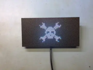 ESP8266 RGB Matrix Cable Free Version