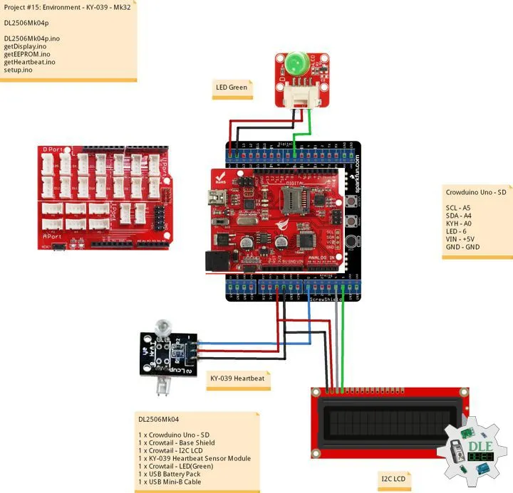 Project #15: Environment - KY-039 - Mk32