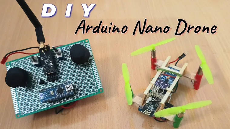 DIY MINI DRONE USING ARDUINO NANO BOARD
