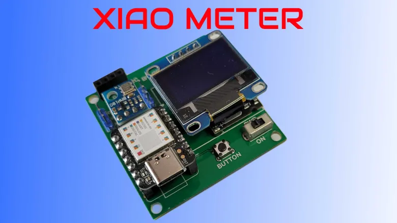 XIAO METER Demo Board for XIAO SAMD21