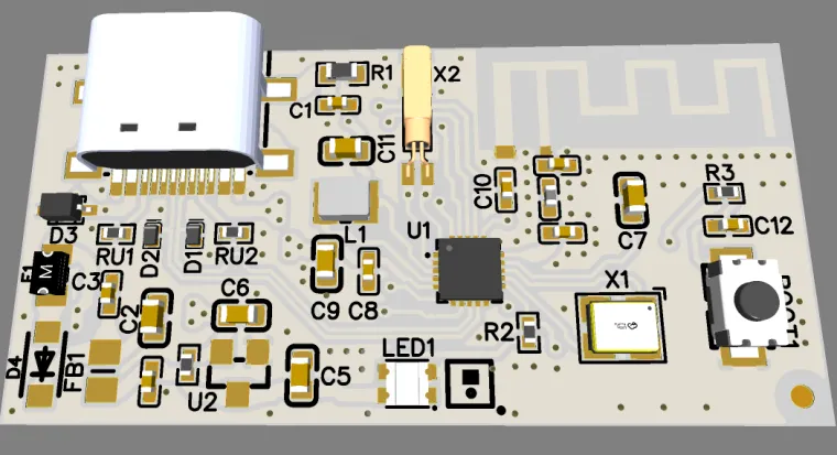 CH591D BLE USBC module